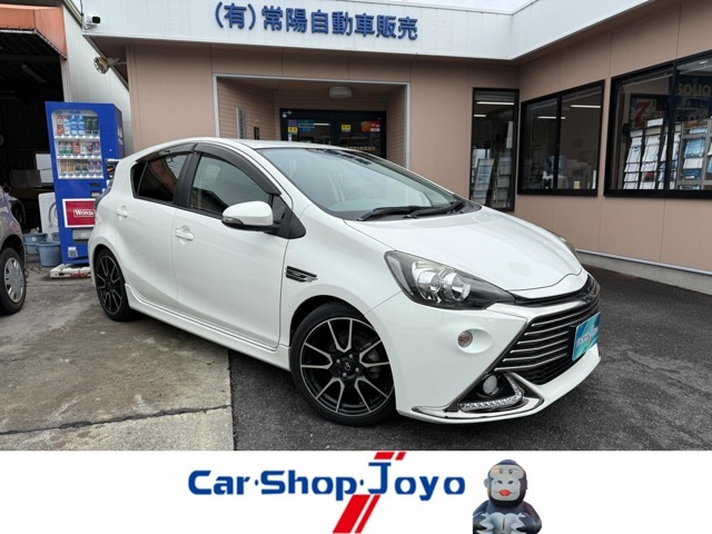 人気のアクアG‘s入庫しました！スポーティーな専用装備に加え、快適な室内空案が魅力の一台！扱いやすいサイズ感と低燃費で街乗りや長距離にも大活躍！この機会に是非！