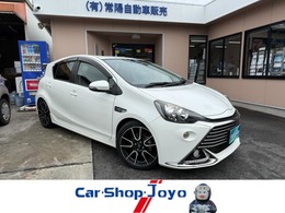 トヨタ アクア 1.5 G G's 社外SDナビ・ワンセグ・CD　バックカメラ