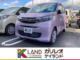 三菱 eKワゴン M 届出済未使用車 衝突軽減ブレーキ　アイドリングS　660cc