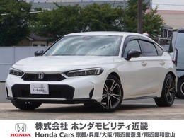 ホンダ シビック 2.0 e:HEV EX デモカー　9インチナビ　ドラレコ前後　シ