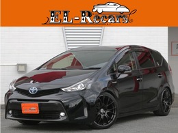 トヨタ プリウスα 1.8 S チューン ブラックII 後期型・特別仕様車・タナベ車高調・RAYS19