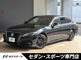 トヨタ クラウン ハイブリッド 2.5 S スポーツ スタイル 特別仕様車　半革シート　BSM　純正ナビ