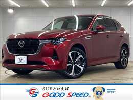 マツダ CX-60 2.5 PHEV プレミアム モダン 4WD 純正ナビ/全周囲モニター/サンルーフ/ホワ