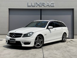 AMG Cクラスワゴン C63 サンルーフ/18インチAW/電動レザーシート/