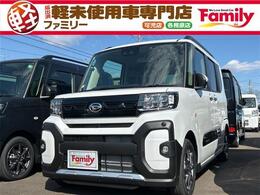 ダイハツ タント 660 ファンクロス 両側電動スライドドア 届出済未使用車 衝突