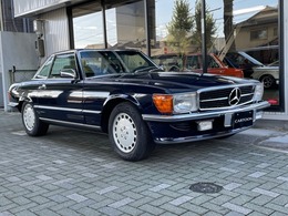 メルセデス・ベンツ SLクラス 560SL 最終モデル　R107　ミッドナイトブルー