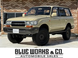 トヨタ ランドクルーザー80 4.5 VXリミテッド 4WD 後期型　ベージュ　角目4灯　リフトアップ