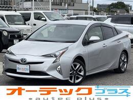 トヨタ プリウス 1.8 S ツーリングセレクション E-Four 4WD レザーシート シートヒーター 純正ナビ フ