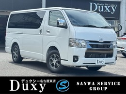 トヨタ ハイエースバン 2.8 スーパーGL ダークプライム S ロングボディ ディーゼルターボ 純正アルミホール　パノラミックビューモニ