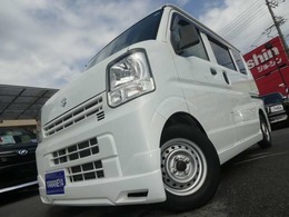 スズキ エブリイ 660 PC ハイルーフ 5AGS車 全国1年保証付/フルエアロ/ダウンサス/