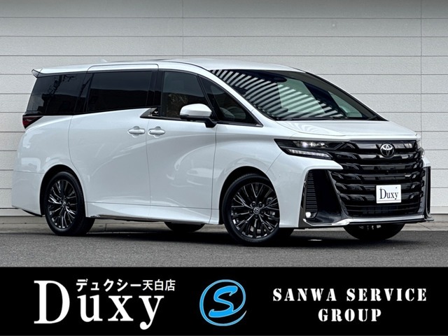 登録済み未使用車　2025改モデル　サンセットブラウン内装　左右独立ムーンルーフ　デジタルインナーミラー　ユニバーサルステップ付　カラーヘッドアップディスプレイ　パノラミックビューモニター　19インチアルミ