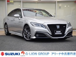 トヨタ クラウン ハイブリッド 2.5 RS アドバンス サンルーフ　黒革シート　シートエアコン