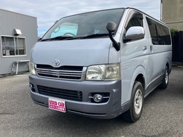 トヨタ ハイエースバン 3.0 スーパーGL ロング ディーゼルターボ 4WD ETC ナビ TV　キーレスエントリー AT