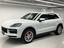 ポルシェ カイエン S ティプトロニックS 4WD キャララホワイト電動SR黒革 HDマトリクLED