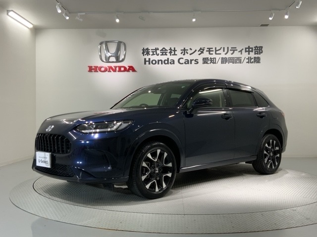 全国納車可 第三者機関証明書付 H SENSING 革シ-ト 最長5年保証 ワンオ-ナ- 純正ナビ TV Rカメラ マルチビュ- BTオ-ディオ ETC LEDライト VSA装備のZR-V Z BSIレス入庫！