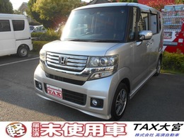 ホンダ N-BOX 660 カスタムG Aパッケージ 社外Mナビ　ワンセグ　Bカメラ　HID 左PS