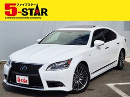 レクサス LS 460 Fスポーツ 後期 サンルーフ 3眼LED 革シートエアコン