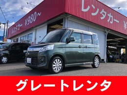 スズキ スペーシア 660 カスタム XS 両スラ片電ドア・アルミホイール・フラット