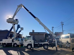 いすゞ エルフ 高所作業車 AT-157CG・屈折タイプ・15.7M・全塗装済み