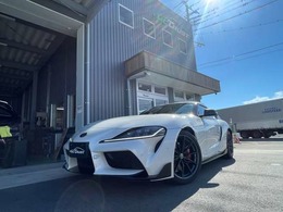 トヨタ スープラ 3.0 RZ 自社買取6MT極距離浅タン本革内装JBLsound