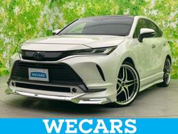 トヨタ ハリアー 2.5 ハイブリッド E-Four Z レザーパッケージ 4WD 調光パノラマルーフ/社外エアロ/JBL/純正 1