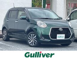 トヨタ パッソ 1.0 モーダ Gパッケージ ナビ バックカメラ ダークエメラルド LED