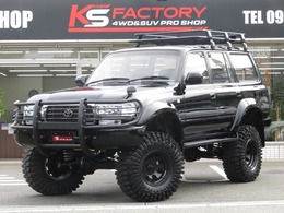 トヨタ ランドクルーザー80 4.2 VXリミテッド ディーゼルターボ 4WD 新品塗装　新品8インチUP　新品ラック