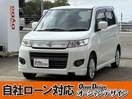 スズキ ワゴンR 660 スティングレー X 自社 ローン対応 検2年 ナビ DVD AW