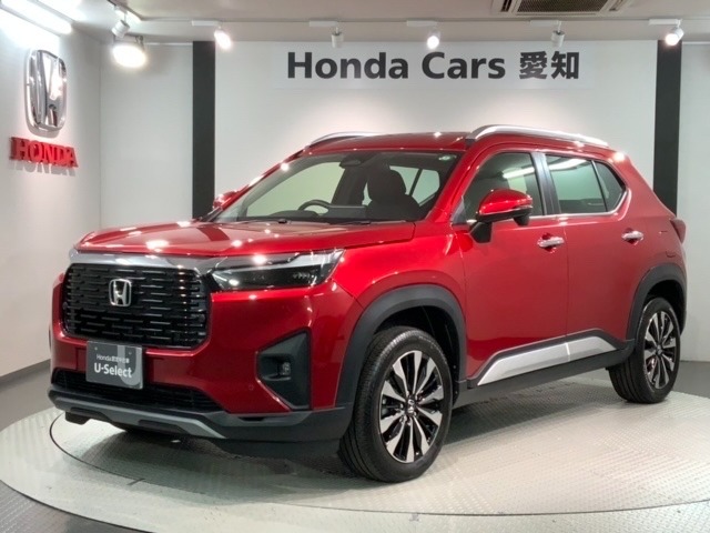 全国納車可 第三者機関証明書付 Honda SENSING 新車保証 試乗禁煙車 ナビLXM-245ZFEi フルセグ Rカメラ BTオ-ディオ ETC LEDライト VSA装備のWR-V Z+入庫！