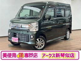 スズキ エブリイワゴン 660 PZターボ ハイルーフ 4WD 社外フルセグナビ　社外ドラレコ前後