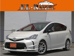 トヨタ プリウスα 1.8 S 後期型 TRDエアロ スカイルーフ ローダウン