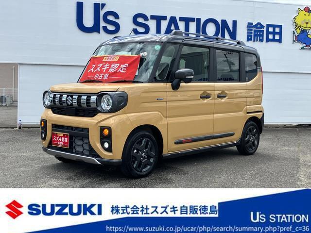 スペーシア入荷しました！ ギアハイブリッドXZ　9インチナビ・全方位カメラ装着車です！
