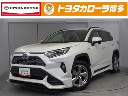 トヨタ RAV4 2.5 ハイブリッド G E-Four 4WD TRDフルエアロ　9インチナビ　Bカメラ　ETC