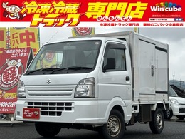 スズキ キャリイ 660 冷凍車 1WAY サ-モキング製 -5度設定 パワ-ウィンドウ