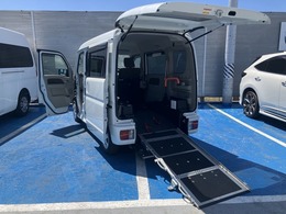日産 NV100クリッパーリオ 660 チェアキャブ ハイルーフ 4WD 車いす用スロープ　電動ウインチ　ターボ車