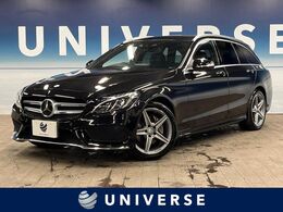 メルセデス・ベンツ Cクラスワゴン C200 スポーツ HUD Rセーフティ 黒革 純正ナビ リアカメラ