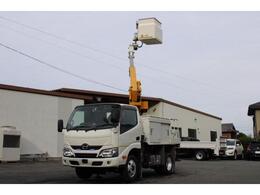 日野自動車 デュトロ 高所作業車 電工仕様 アイチSE08C 地上高 8m 4WD