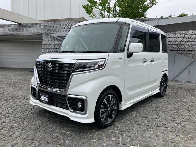 社外ナビ＆地デジ・バックモニター・両側オートスライドドア・LEDライト＆フォグ・デュアルセンサーブレーキサポート・純正15AW・ハーフレザーベンチシート・運転席シートヒーター・リヤソナー・スマートキー