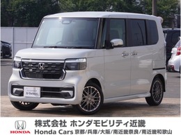 ホンダ N-BOX カスタム 660 ターボ デモカー　9インチナビ　両側電動スライド