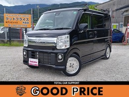 スズキ エブリイワゴン 660 PZターボ 純正アルミ有り・ナビ・左パワーライドドア