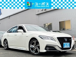 トヨタ クラウン ハイブリッド 2.5 RS アドバンス 禁煙・サンルーフ・黒革・全周囲カメラ