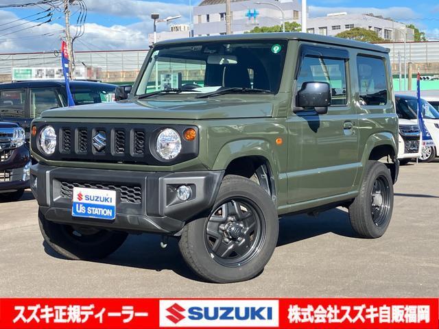 【令和1年式】ジャングルグリーン。 パジェロミニなどをお探しの方！世代を超えて支持されるクロスカントリー車【ジムニーXL】はいかがですか？