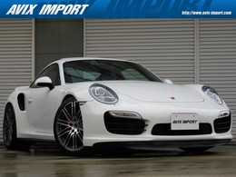 ポルシェ 911 ターボ PDK 専用エクステリア SR 黒革 PTV+ 純正20AW