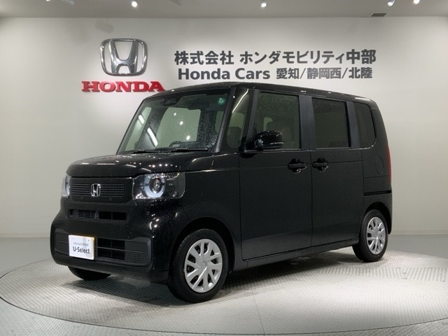 全国納車可 第三者機関証明書付 Honda SENSING 新車保証 試乗禁煙車 ナビVXM-245ZFEI フルセグ Rカメラ BTオーディオ シ-トヒ-タ-装備のN-BOX ベースグレード入庫！