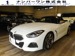 BMW Z4 M40i 1オーナー　黒革Mスポーツシート　アダプテ