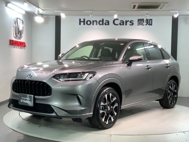 全国納車可 第三者機関証明書付 H SENSING 新車保証 試乗車 ワンオ-ナ- 純正ナビ TV Rカメラ マルチビュ-ETC LEDライト VSAシ-トヒ-タ-装備のZR-V e:HEV Z入庫！