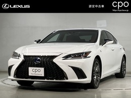 レクサス ES 300h Fスポーツ ブラインドスポットモニター　スペアタイヤ