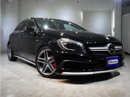 AMG Aクラス A45 4マチック 4WD パノラマ 黒革　ディーラー記録　1オーナー