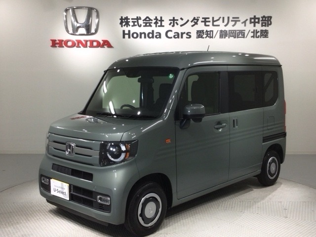 全国納車可 第三者機関証明書付 Honda SENSING 新車保証 試乗禁煙車 ナビVXM-245ZFEI フルセグ Rカメラ ETC VSA クルコン スマ-トキ-装備のN-VAN ファン入庫！