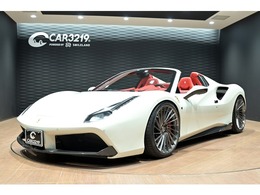 フェラーリ 488スパイダー F1 DCT Brilliantマフラー1221AW/Capristoカーボン